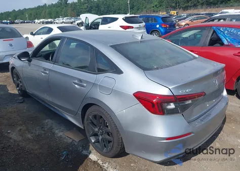 2023 Honda Civic Sport из США, поврежденный, VIN 2HGFE2F59PH554025